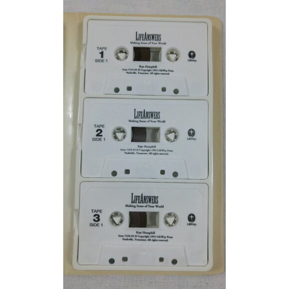 Life Answers  Making Sense of Your World by Ken Hemphill 1993 Audio Cassettes VG - Picture 4 of 4